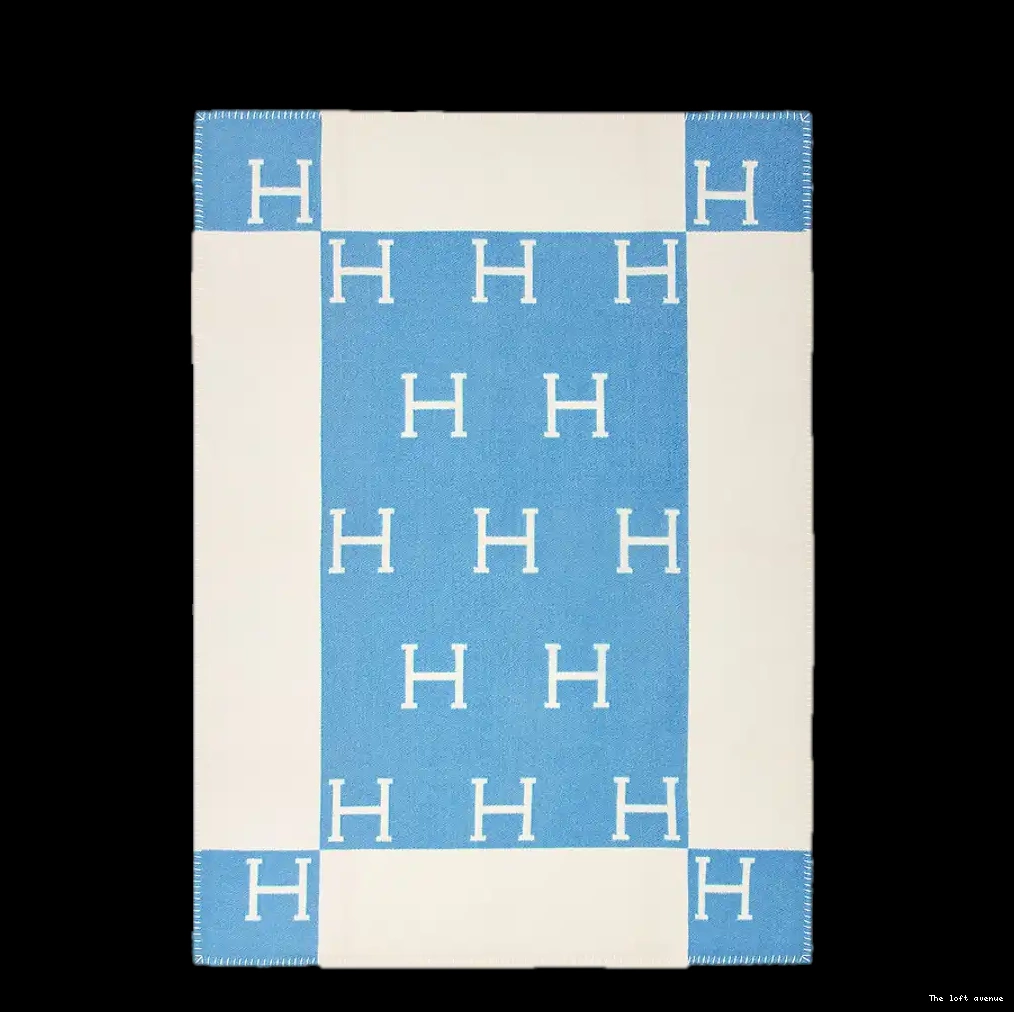 HERMES THROW BLANKET WOOL CLASSIC 0529